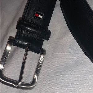 Black Tommy Hilfiger belt